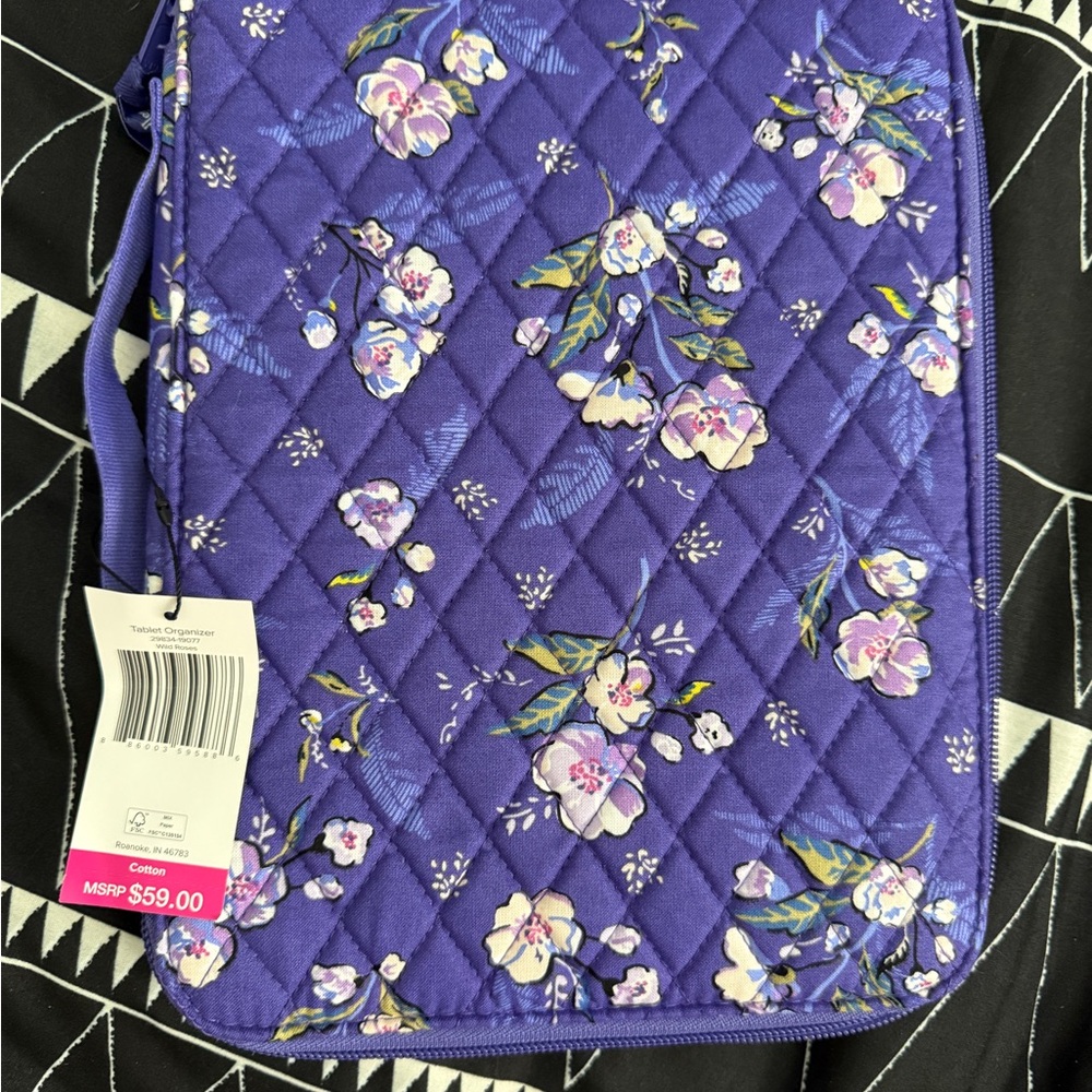 6 piece Vera Bradley retired wild roses collection - Picture 7 of 16